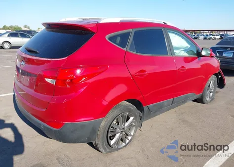 2014 Hyundai Tucson Se из США, поврежденный, VIN KM8JU3AG7EU828886